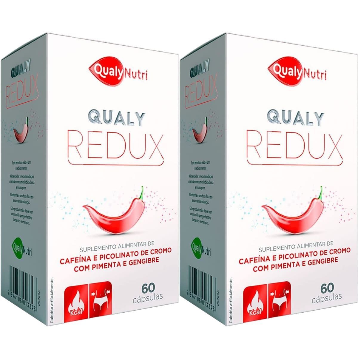 Kit 2X Qualy Redux - 60 C�psulas - QualyNutri