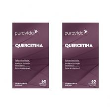 Kit 2X Quercetina - 60 C�psulas - Puravida