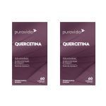 Kit 2X Quercetina - 60 C�psulas - Puravida