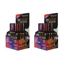 Kit 2X Recarb Energy Gel Black Pro Beta - 10 Sach�s 30g Sabores Variados - Reidrat