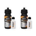 Kit 2X Recarb Energy Gel Squeeze + Mini Squeeze 100 ml - 600g Tangerina - Reidrat