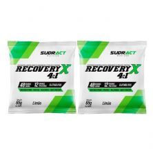 Kit 2X Recovery X 4:1 - 1 Sach� de 65g Lim�o - Sudract Nutrition
