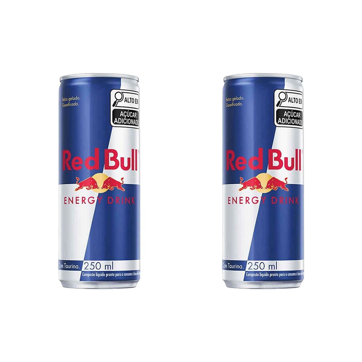 Kit 2X Red Bull Energy Drink - Lata 250ml - Nutrata