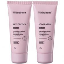 Kit 2X Resveratrol Creme Anti-idade - 30g Noturno - Hidrabene
