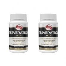 Kit 2X Resveratrol Plus - 60 C�psulas - Vitafor