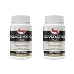 Kit 2X Resveratrol Plus - 60 C�psulas - Vitafor