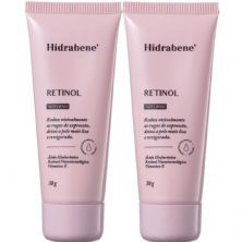 Kit 2X Retinol Creme Anti-Idade - 30g Noturno - Hidrabene