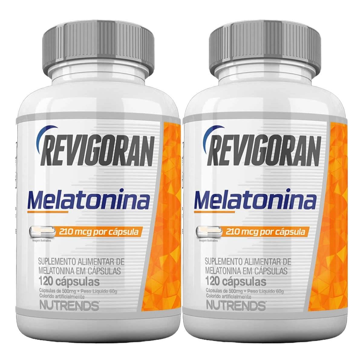 Kit 2X Revigoran Melatonina - 120 C�psulas - Nutrends