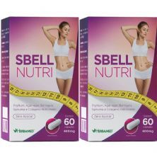 Kit 2X Sbell Nutri - 60 C�psulas - Herbamed