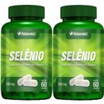 Kit 2X Sel�nio - 60 C�psulas - Herbamed