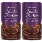 Kit 2X Shake Protein - 450g Chocolate Su��o - Sanavita