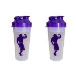 Kit 2X Shakeira Big Twister - 600 ml Roxo - Canibal Inc