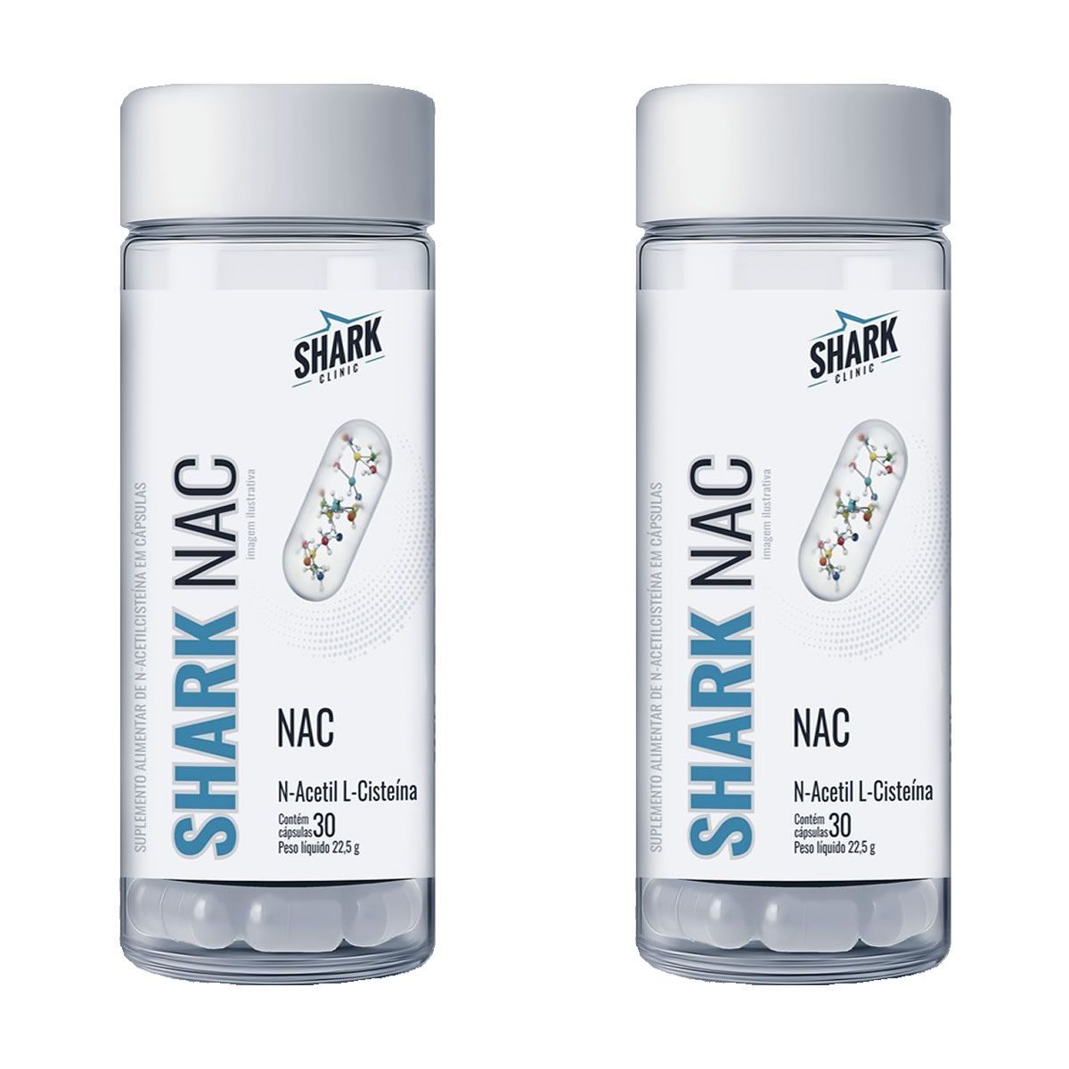 Kit 2X Shark Nac - 30 C�psulas - Shark Pro