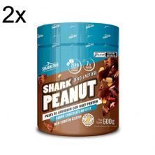 Kit 2X Shark Peanut Zero Lactose - 600g Chocolate ao Leite - Shark Pro