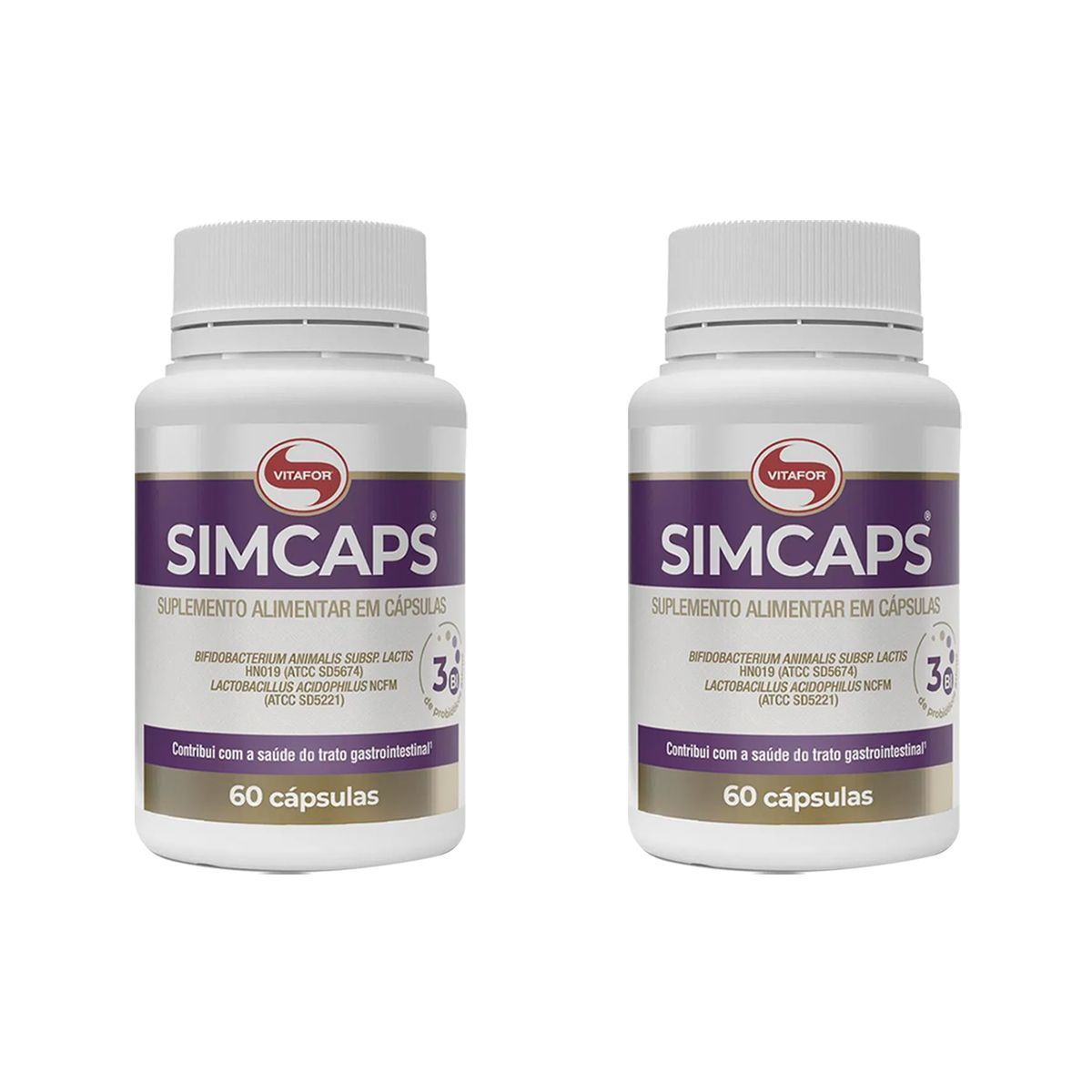 Kit 2X Simcaps -  60 C�psulas - Vitafor