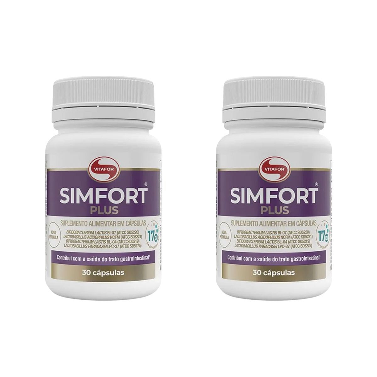 Kit 2X Simfort Plus - 30 C�psulas - Vitafor
