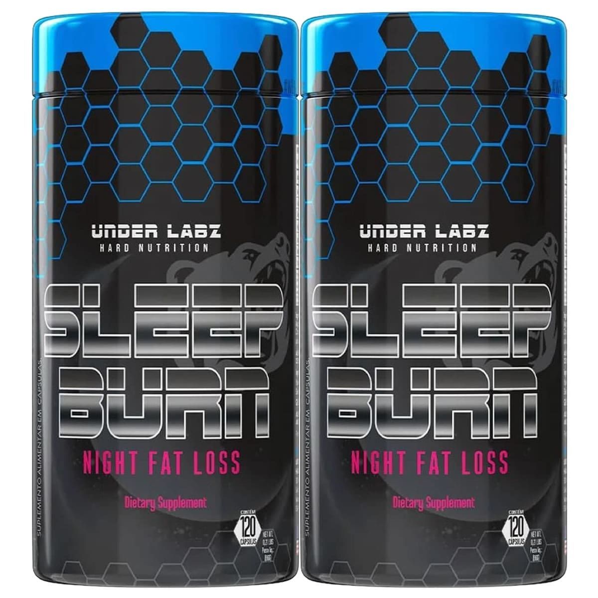 Kit 2X Sleep Burn 120 C�psulas - Under Labz