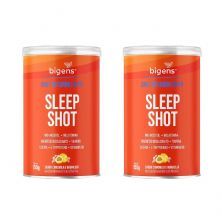 Kit 2X Sleep Shot Melatonina - 150g Camomila e Maracuj� - Bigens