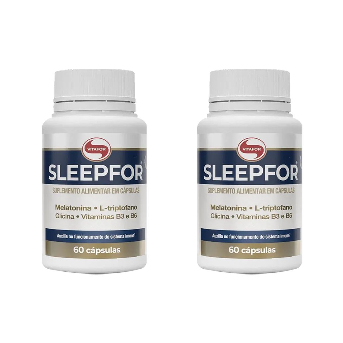 Kit 2X Sleepfor - 60 C�spulas - Vitafor