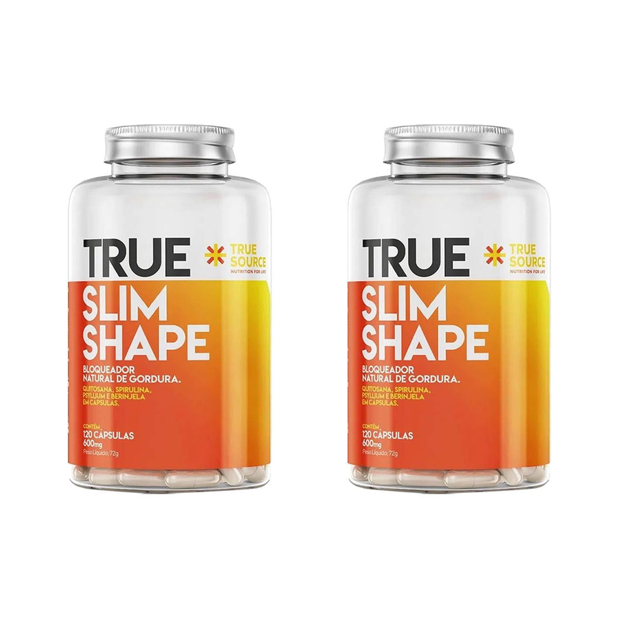 Kit 2X Slim Shape - 120 C�psulas - True Source