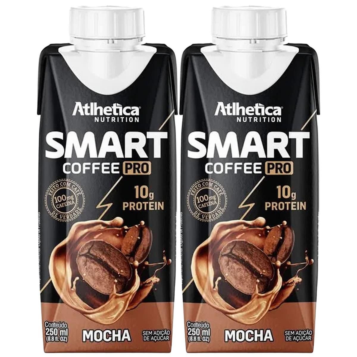 Kit 2X Smart Coffee Pro  - 250ml Mocha - Atlhetica Nutrition