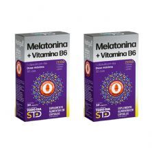 Kit 2X STD Melatonina 210mcg - 30 C�psulas - Katigu�