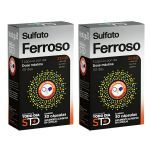 Kit 2X STD Sulfato Ferroso - 30 C�psulas - Katigu�