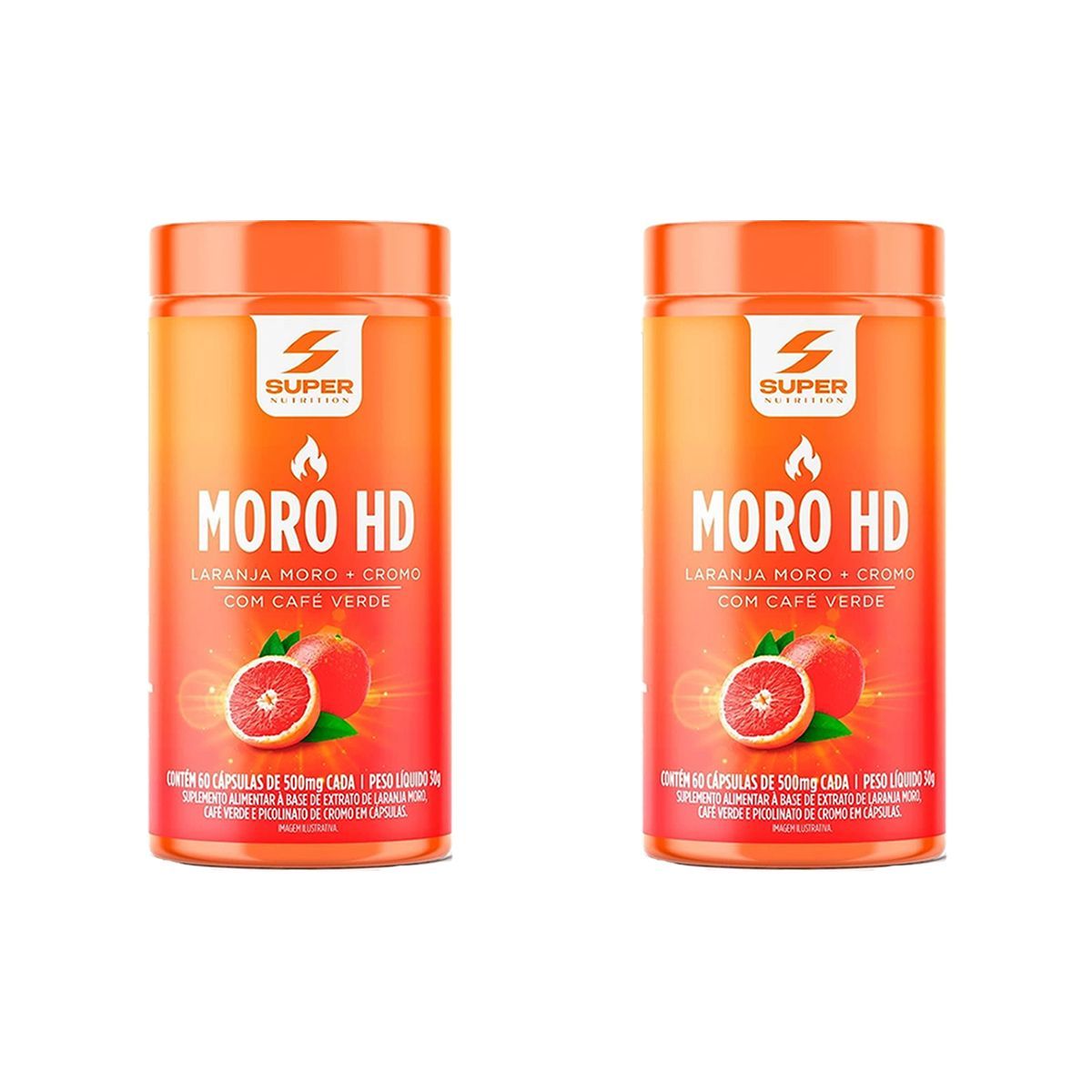 Kit 2X Super Caps Moro hd - 60 C�psulas - Desinch�