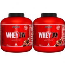 Kit 2X Super Whey 3W - 1800g Chocolate - IntegralM�dica