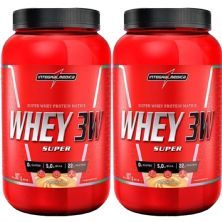 Kit 2X Super Whey 3W - 907g Baunilha - IntegralM�dica