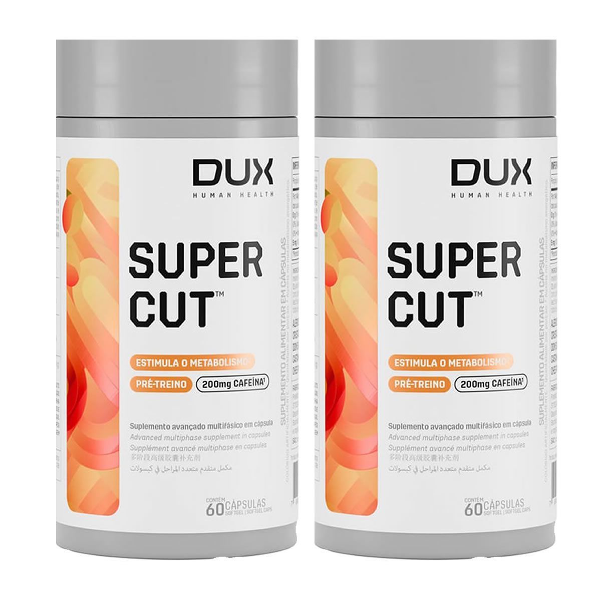 Kit 2X Supercut - 60 C�psulas Softgel - Dux Nutrition