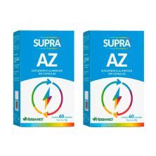Kit 2X Supra AZ Polivitam�nico - 60 C�psulas - Herbamed