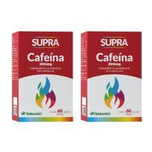 Kit 2X Supra Cafeina - 200mg 60 C�psulas - Herbamed
