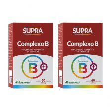 Kit 2X Supra Complexo B - 500mg 60 C�psulas - Herbamed