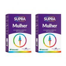 Kit 2X Supra Mulher Polivitam�nico - 60 C�psulas - Herbamed