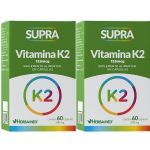 Kit 2X Supra Vitamina K2 - 500mg 60 C�psulas - Herbamed