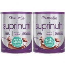 Kit 2X Suprinutri - 400g Chocolate - Sanavita