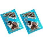 Kit 2X Tasty Whey 3W - 1 Sach� 34g Cookies & Cream - Adaptogen