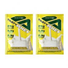 Kit 2X Tasty Whey 3W - 1 Sach� 34g Original - Adaptogen