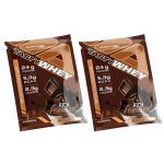 Kit 2X Tasty Whey 3W - 1 Sach� 34g Rich Chocolate - Adaptogen