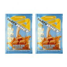 Kit 2X Tasty Whey 3W - 1 Sach� de 34g Doce de Leite - Adaptogen