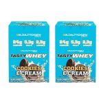 Kit 2X Tasty Whey 3W - 12 Sach�s 34g Cookies & Cream - Adaptogen