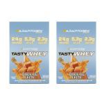 Kit 2X Tasty Whey 3W - 12 Sach�s 34g Doce de Leite - Adaptogen
