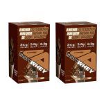 Kit 2X Tasty Whey 3W - 12 Sach�s 34g Rich Chocolate - Adaptogen