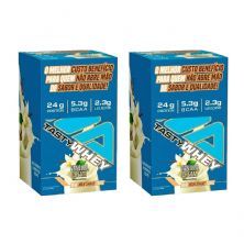 Kit 2X Tasty Whey 3W - 12 Sach�s 34g Vanilla Cream - Adaptogen