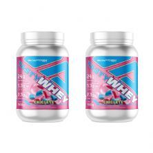 Kit 2X Tasty Whey 3W - 900g Chiclete - Adaptogen