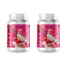 Kit 2X Tasty Whey 3W - 900g Strawberry Cream - Adaptogen