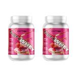 Kit 2X Tasty Whey 3W - 900g Strawberry Cream - Adaptogen