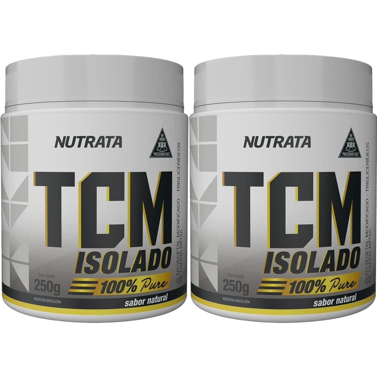 Kit 2X TCM Isolado - 250g Natural - Nutrata