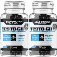 Kit 2X Testo GH - 120 C�psulas - Body Nutry